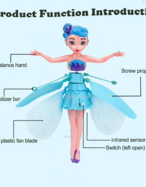 Princess Doll for Kids_Magic Flying Fairy Doll for Girls and Boys